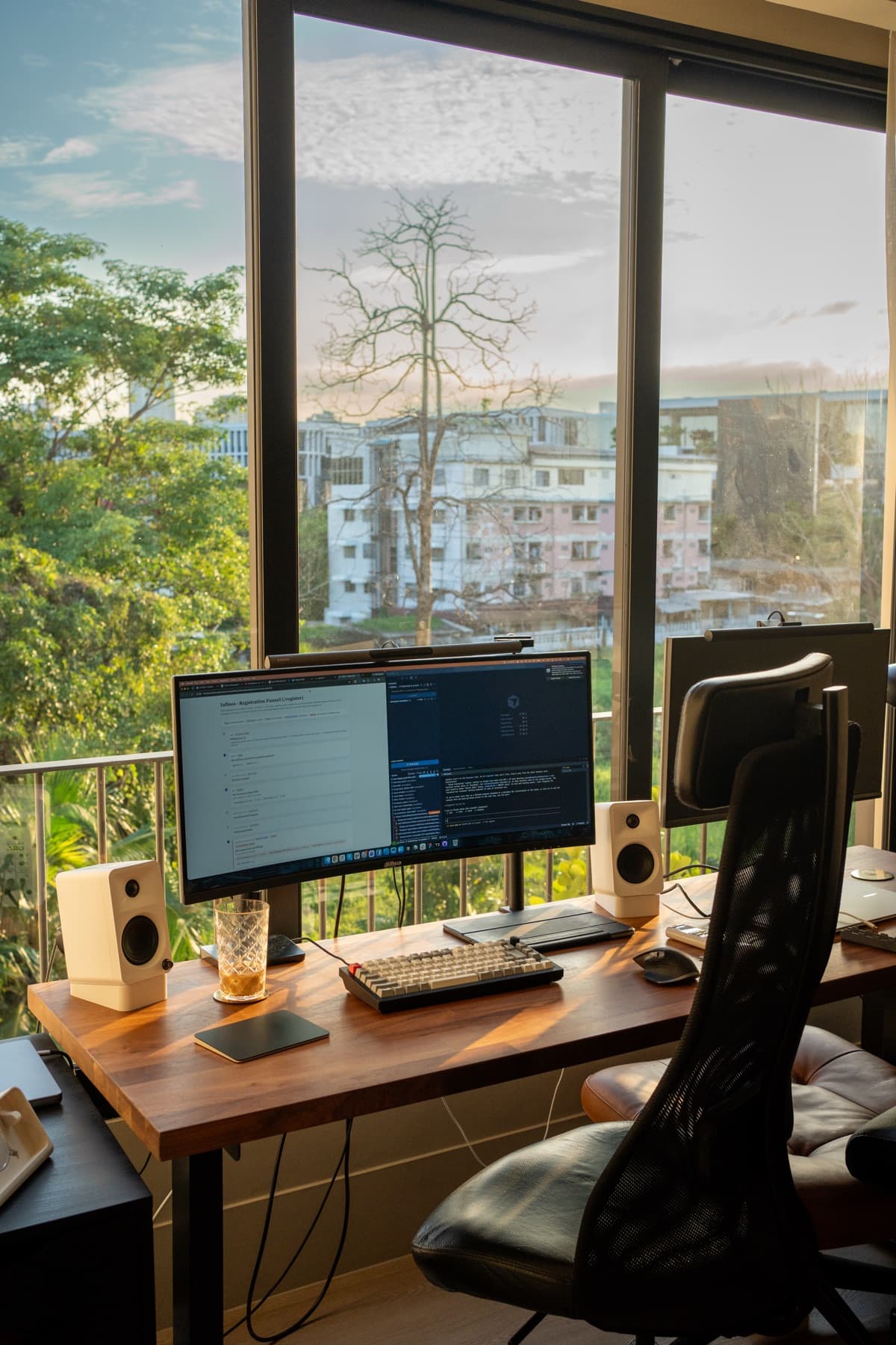 Home office setup